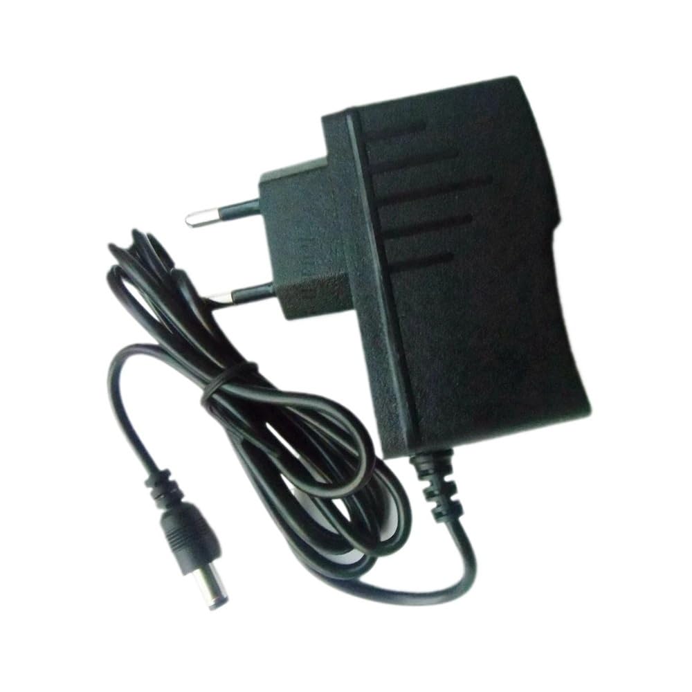 Cargador 8V 1A soluciona problemas de caidas de tension en aparatos electronicos con pin 5.5mm