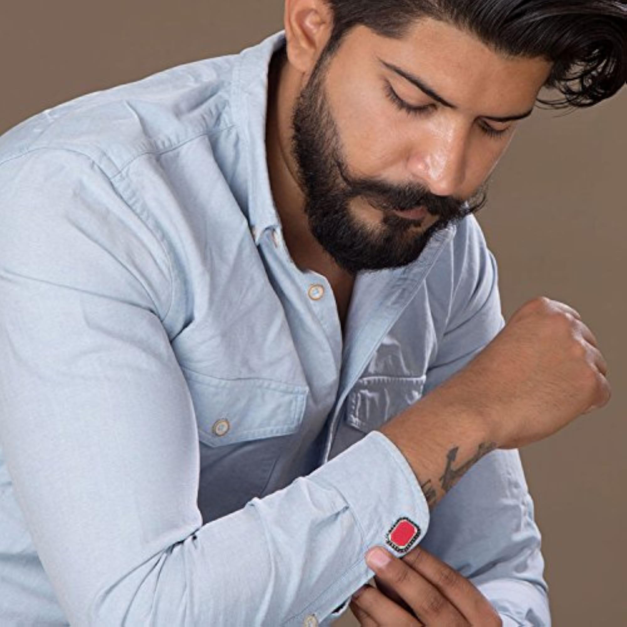 Elegant Silver Cufflinks for Men
