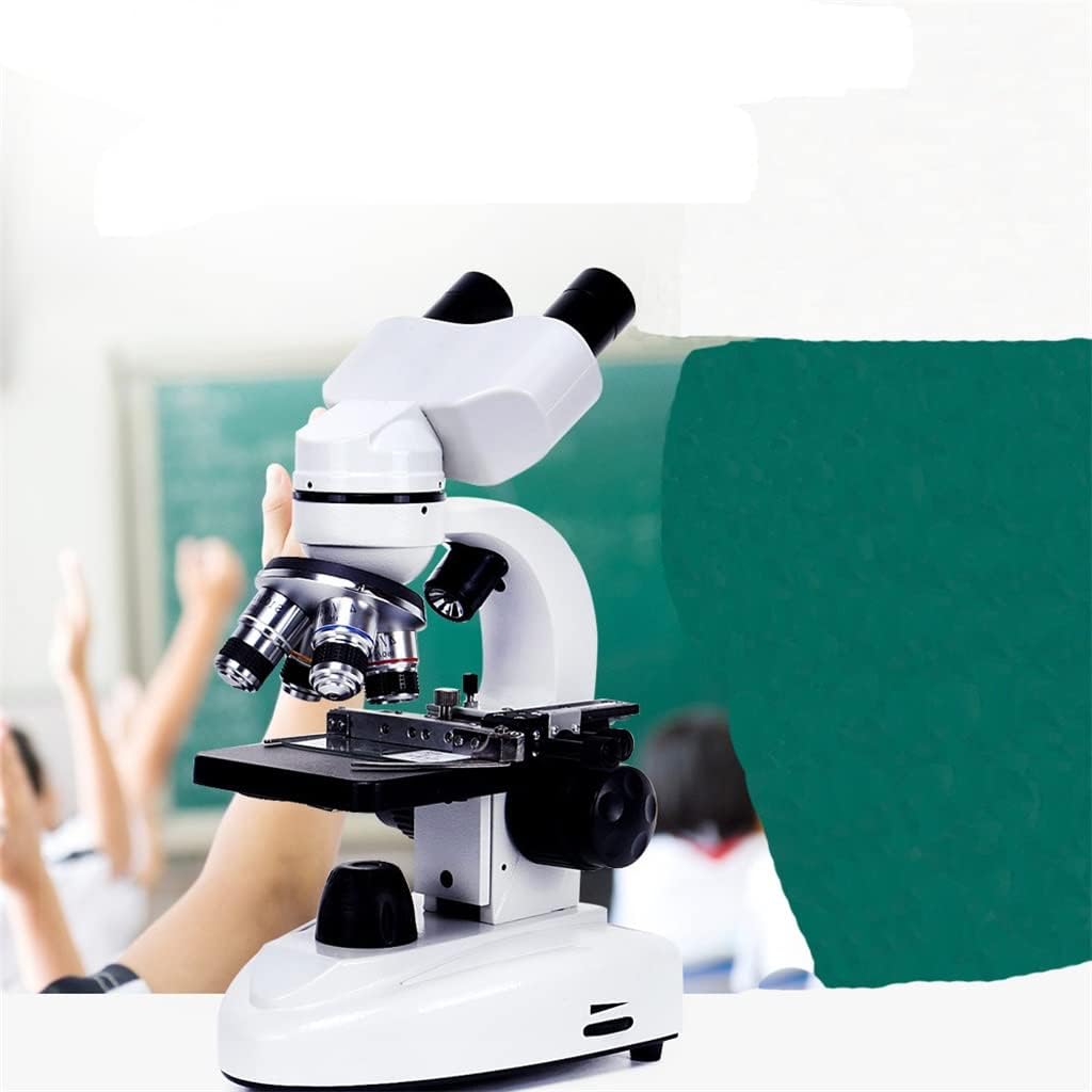 Eye Protection Binocular Biological Microscope 40X-2500X Experimental 360 ° Rotatable