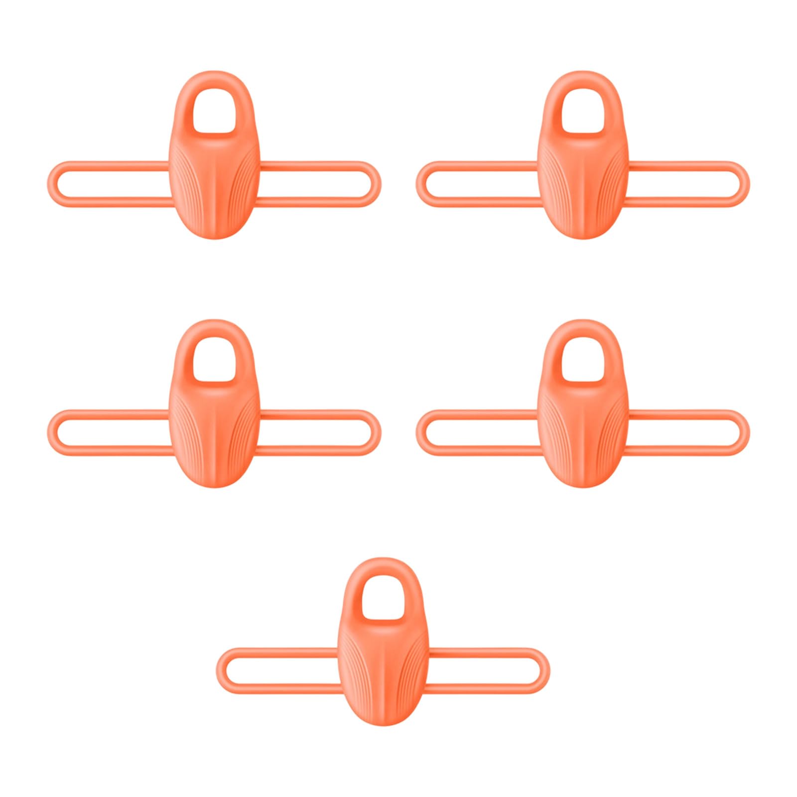 Yazhuq 5pcs Fishing Rod Hook Keeper Baits Holder Silicone Lures Jigs Hooks Keeping Holder Fishing Tackle