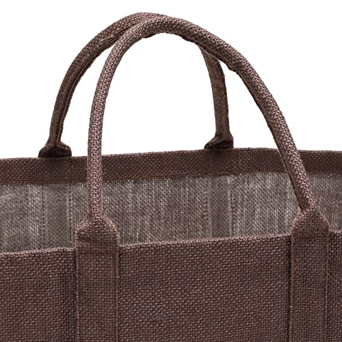 La cordeline CJN50C multifunktionale Jutetasche Schokobraun 72 L 63,0 x 30,0 x 40,0 cm