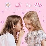 Miss Nella PINK A BOO – bezpieczny mocny różowy lakier do paznokci dla dzieci, nietoksyczny i bezzapachowy dla dzieci, naturalny, na bazie wody, łatwy do usunięcia