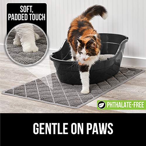Gorilla Grip Original Premium Durable Cat Litter Mat, XL Jumbo, No