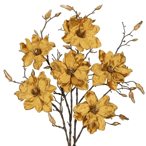 Arborus Weihnachtsdeko 3PCS Künstliche Blumen 76 cm Künstliche...