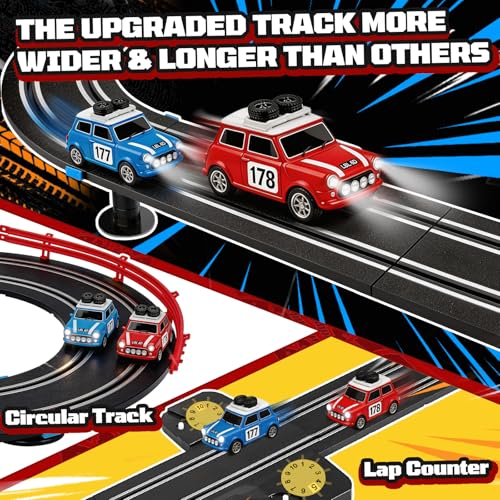 Slot Car Race Track Set 1:87