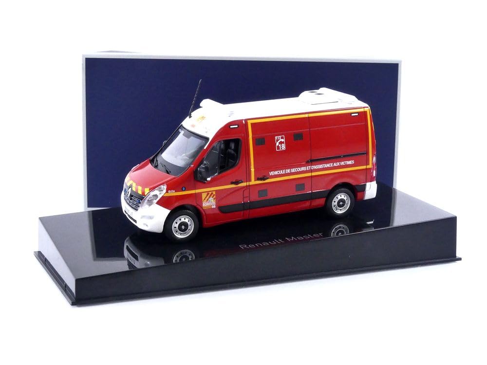 MVI RÉSINE SB 1/43 - Renault Master B120 Pompiers Interventions
