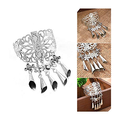 Wixine 1Pcs Vintage Women's Alloy Hair Clips Pin Hairpins Crystal Tassel Hairpin Accessories