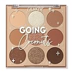 ColourPop Going Coconuts Eyeshadow Palette - Cool-Toned Neutral Eyeshadow Palette with Ultra-Velvety and Silky Finishes - High-Pigment Eye Makeup with a Long-Wearing Formula (0.3 oz)