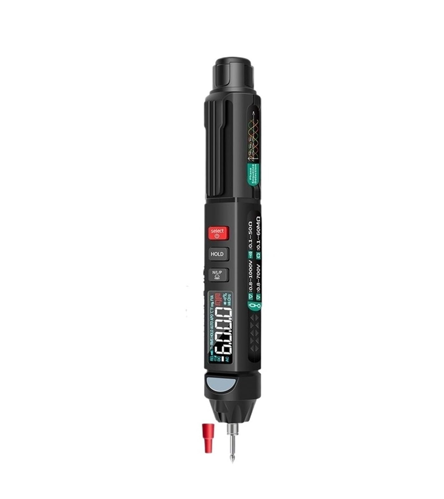 Multimètre numérique A3008 stylo testeur de tension AC DC 6000 points auto