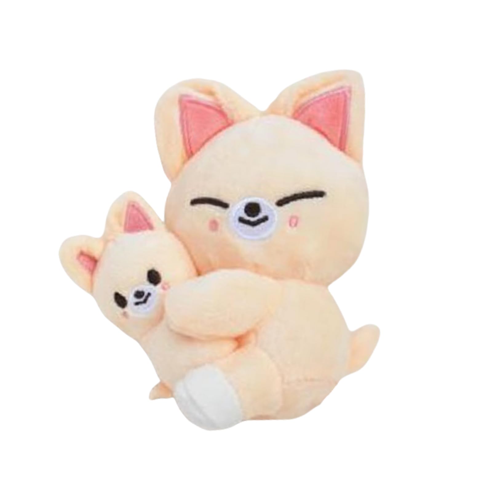 CHANGYUE Stray-Kids SK ZOO Plush Toy, SK-ZOO Cartoon Anime Character Stuffed Figure Pillow, Sk-Z Stuffed Plush Doll Collectible Giftsfor Kids Adults Fans, 6.3in (Fox) (1)