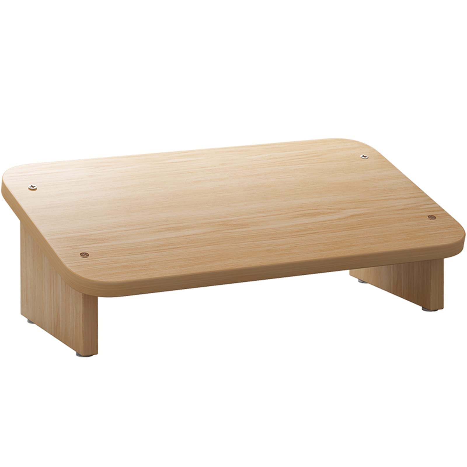 Poggiapiedi Poggiapiedi per Scrivania Divano, Legna Inclinato Ergonomico Portatile Supporto Posturale Sgabello, Casa Ufficio Sedia, 15 Cm di Altezza (Size : 50x30x15cm)