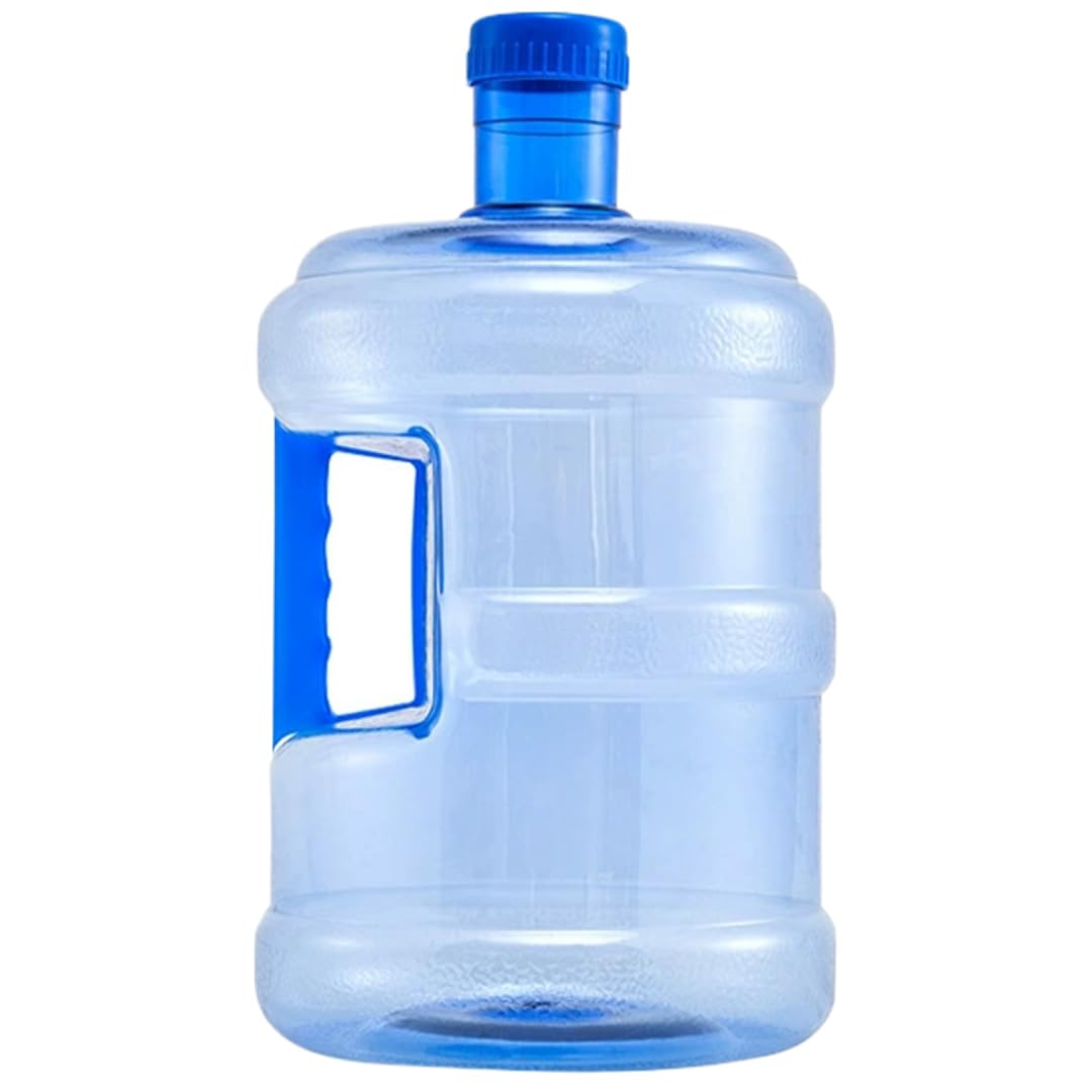 7.5L Food Grade Transparent Water Jug with Handle, Leakproof Sealed Container for Home & Outdoor
