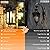 Bdrofn 2-Pack Dusk to Dawn Outdoor Light Fixtures,Outdoor Wall Lights with Outlet Sensor,Black Exterior Porch Lights Waterproof Outdoor Wall Sconce,Outside Lights for House,Garage,Front Door