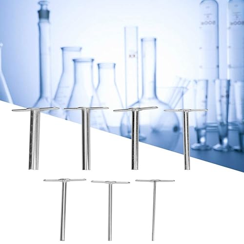 Miniatura 4 de 7 en 1 por juego de acero inoxidable manual de laboratorio punzón tapón de goma piercing agujero laboratorio herramienta de perforación