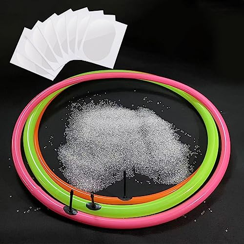 Toppe di riparazione per bici, kit di riparazione per foratura della camera d'aria della bicicletta, universale, in poliuretano termoplastico, colla per pneumatici (8 pezzi)