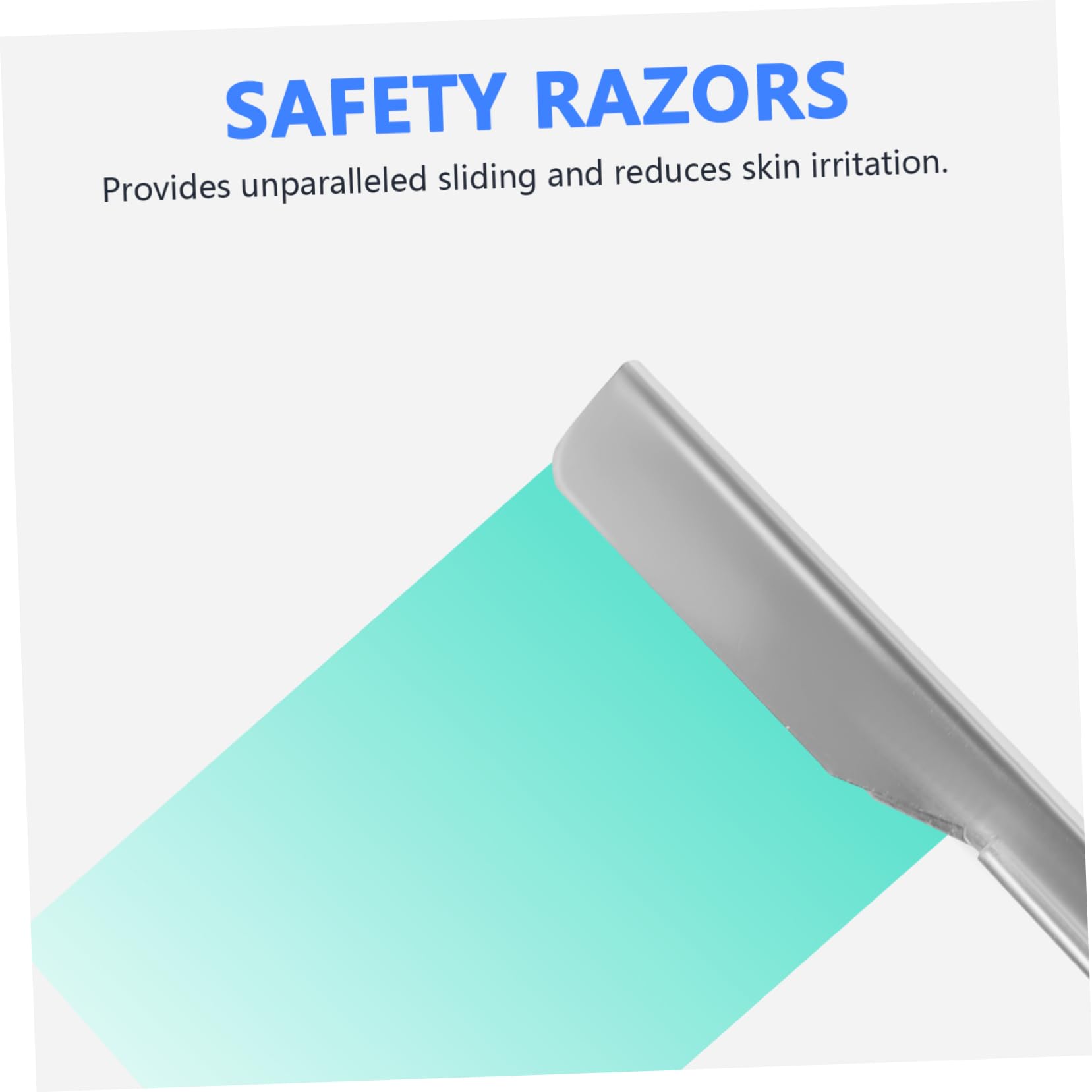 SOESFOUFU Beard Shaver Tool Straight Shaving Razor Manual Razor for Men Less Skin Irritation Suitable for Barber Shops and Home Use