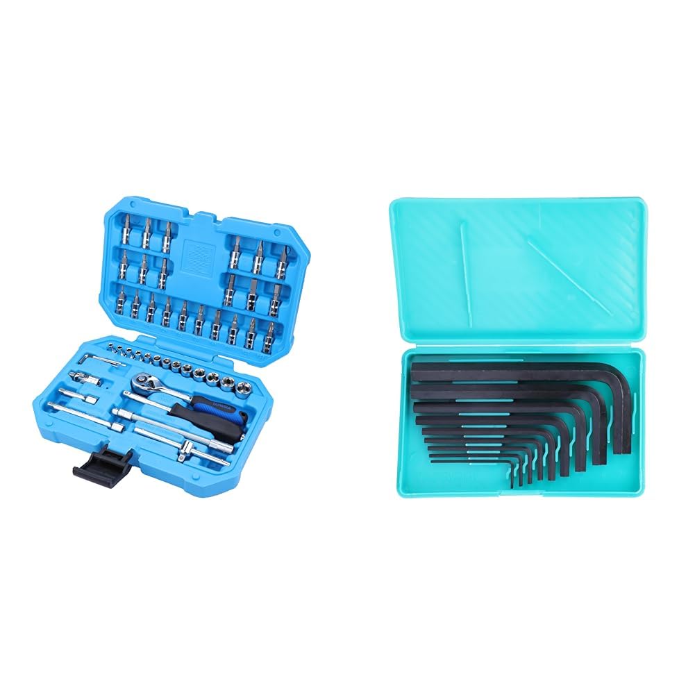 Taparia SA46 Steel Socket Set (Blue, 46-Pieces) (B09SQDVBST) Amazon Price History, Amazon Price Tracker