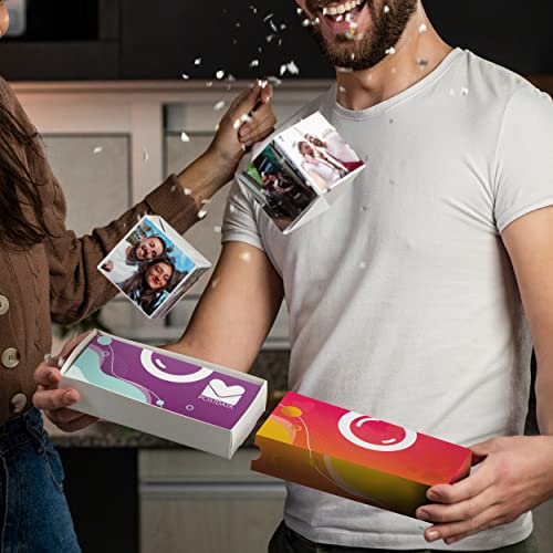 caja explosiva regalo sorpresa - regalos originales para mujer novia novios - aniversario pareja - regalos personalizados para hombre mujer- explosion box-cumpleaños- San Valentín - Día de la Madre Cover