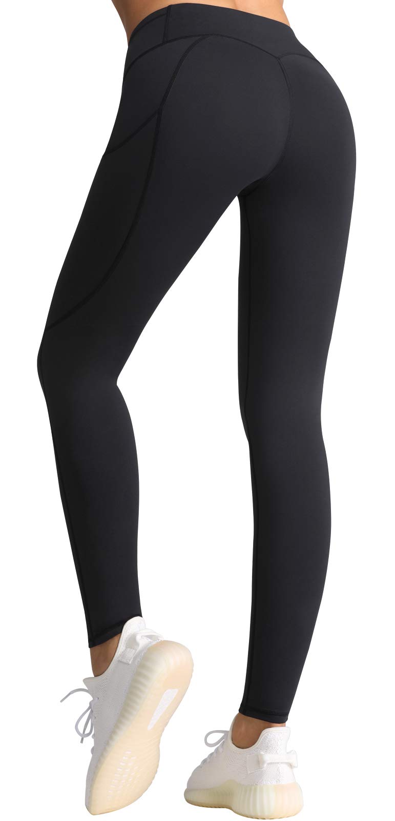 FITTIN Yoga Leggings for Women with Pocket Printed Leopard Pants for | amzdealz