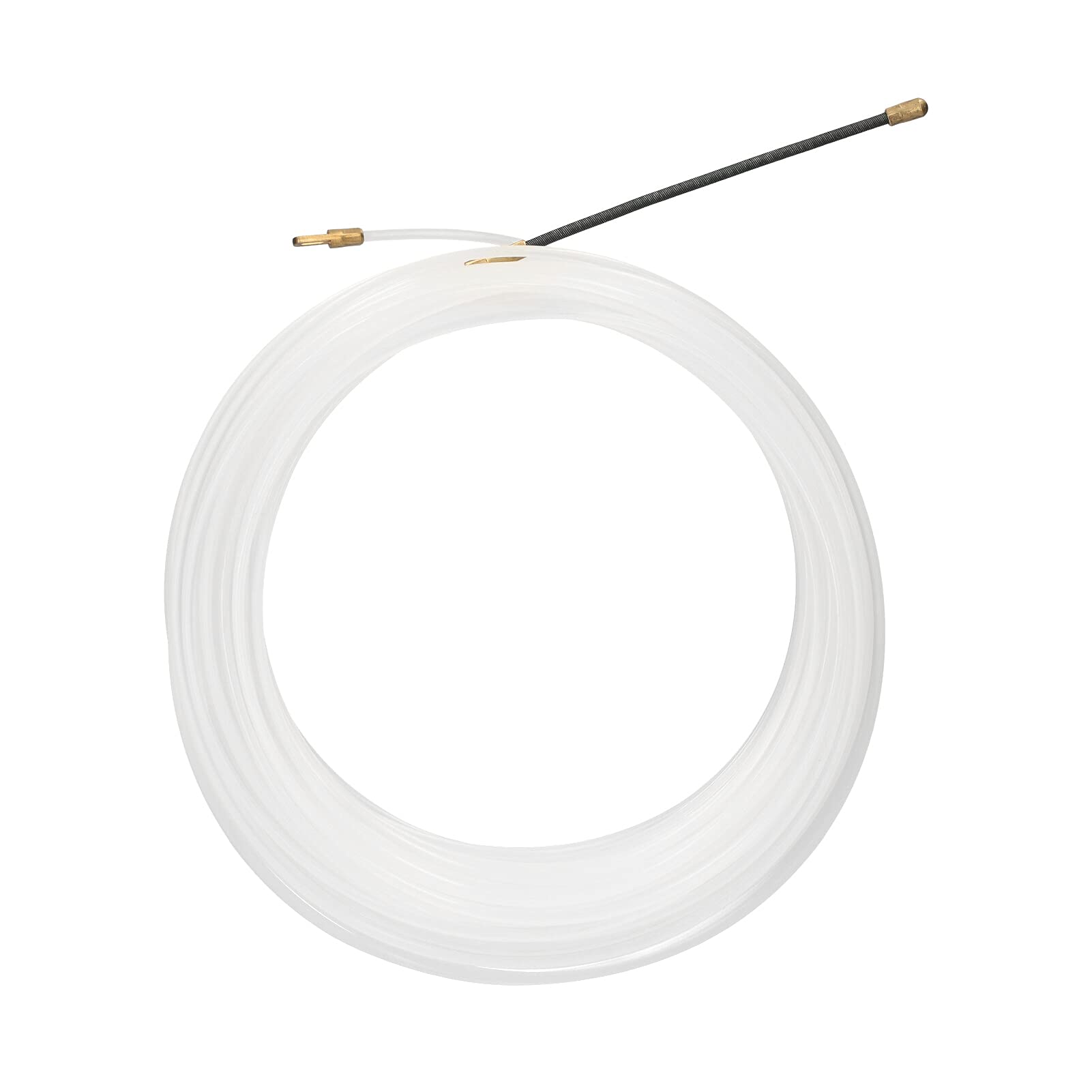 15m Fish Tape Steel Wire Puller, 3mm Through Wall Cable, Fish Shaped Cable Puller, Through Wall Wire Threader