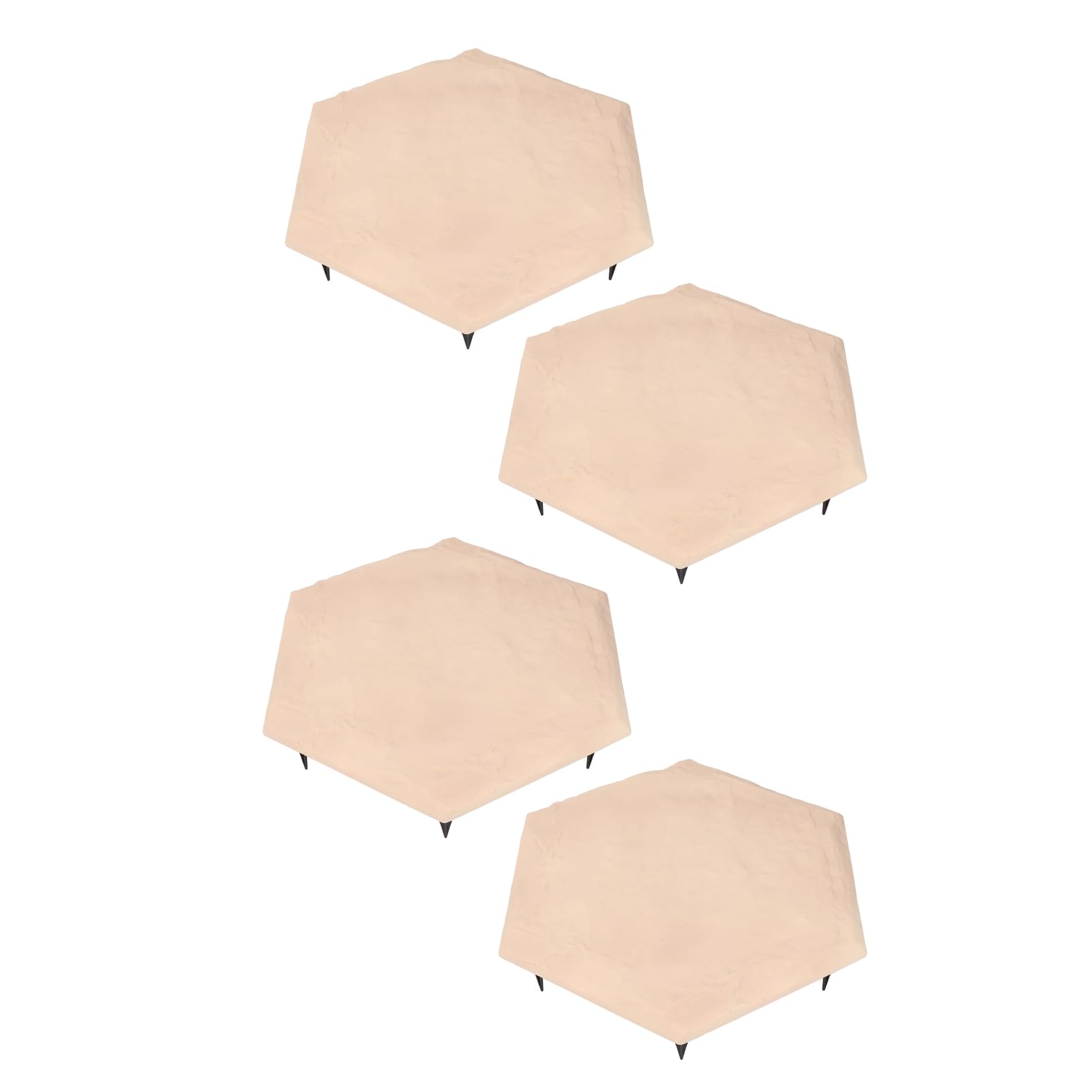 Cocoarm Pierres de Stepping avec Piquets de Sol, Lot de 4 17,7 Pouces