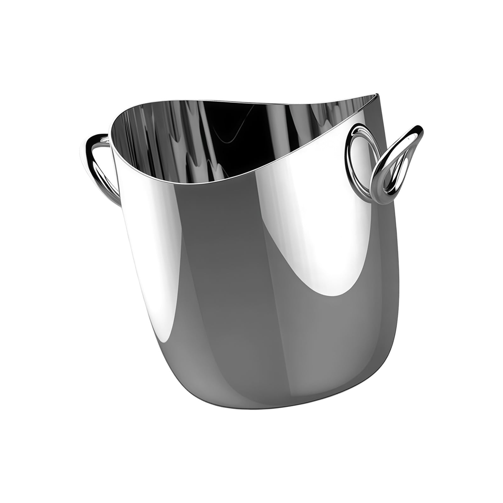 Shntig Stylish Ice Container with Two Handles 5L Capacity Sustains Drink Chill for Hours Appropriate for All Celebrations Refrigerator Bucket