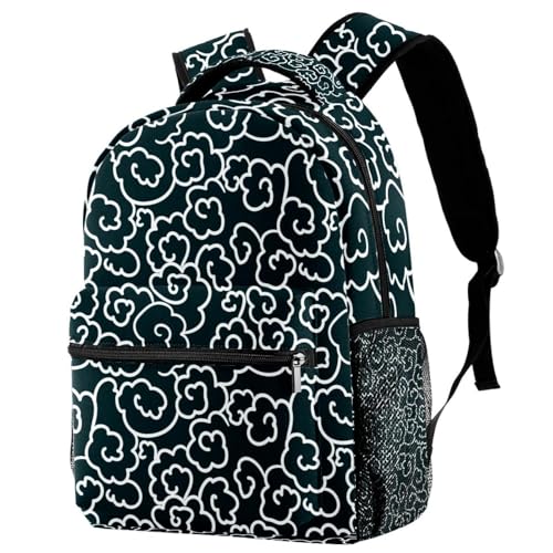 Sac à dos de voyage léger pour adolescents et femmes évitant le mal de dos avec style vert
