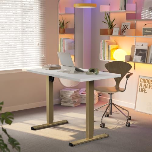 Image of HUANUO 48x24 Inch Electric Standing Desk, Height Adjustable