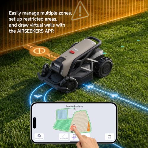 Image of TRON SE Robot Lawn Mower,Wire-Free for 0.37 Acre,65% Slope