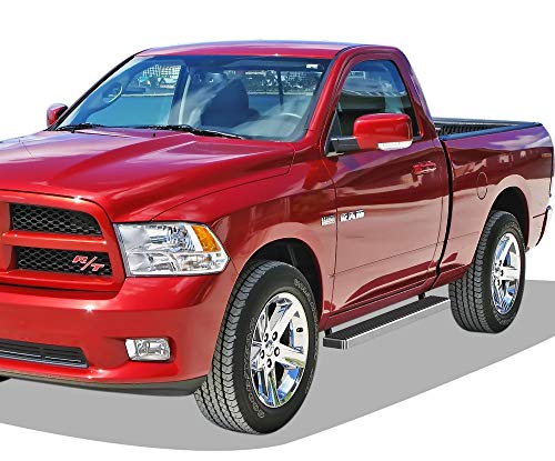 Estribos de acero inoxidable APS 55in para Dodge Ram miniatura 6