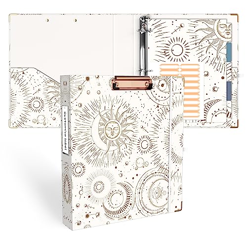 Ospelelf 3OoC_[ 1.5C` 킢oC_[ ^[TCY (11C` x 8.5C`) ^ud؂5 t@CtH_[x ^Nbv{[h ^bgJ[hoC_[ wpi ItBXpi