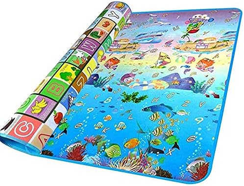 Woyada Tapis De Sol Motif Alphabet Pliable Tapis De Jeu Pour Bebe Impermeable Reversible Sans Toxicite Grand Tapis Doux Et Epais Animal 0 5 X 150 X 180 Cm Amazon Fr Bebe Et Puericulture