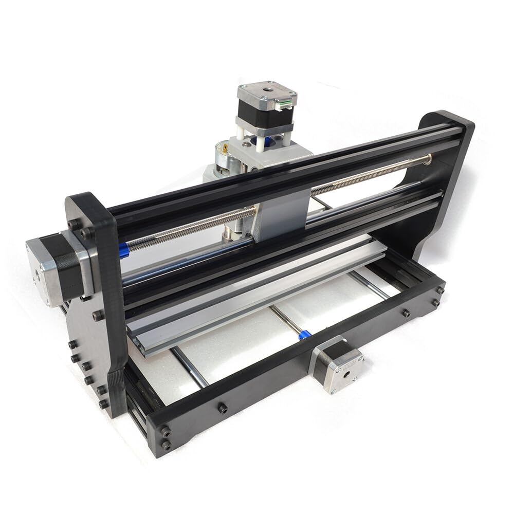 Machine à sculpter avec moteur à broche Gravure laser Noir 120 W