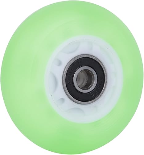 Miniatura 7 de Ruedas iluminadoras para patineta de 2.677 in con luz LED de 90 A, con destello luminoso Ripster, mini ruedas de repuesto con rodamientos ABEC-9