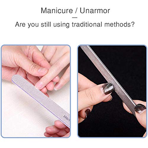 Broca elétrica de unhas, 30.000 rpm lixadeira portátil recarregável para moagem de unhas Kit profiss