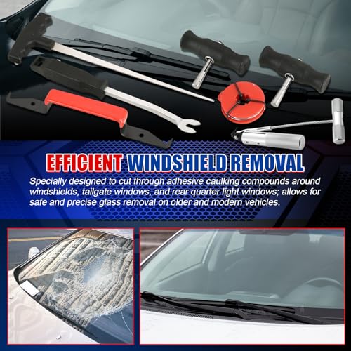 NYXOVA 7-Piece Windshield Removal Tool Kit