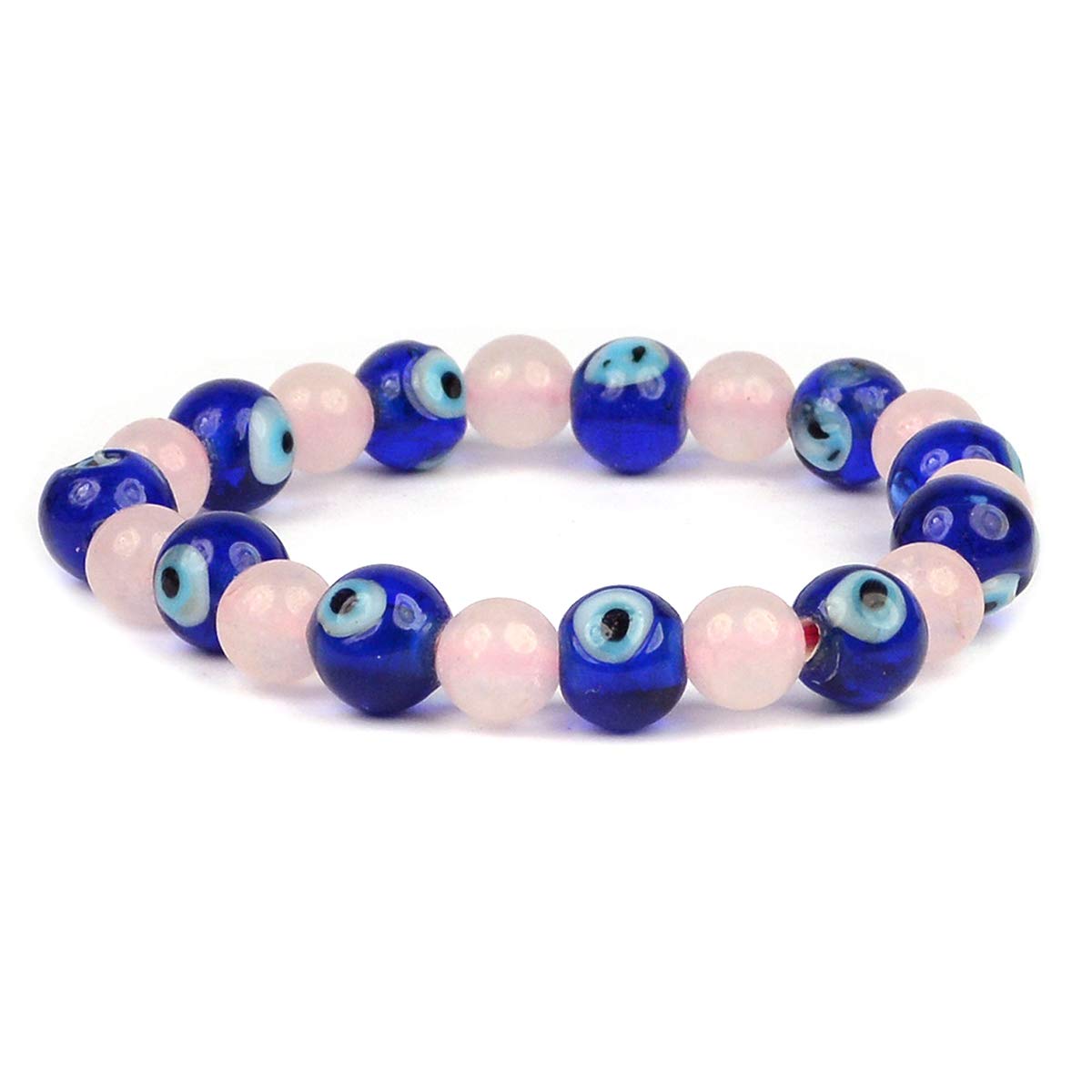 See full amazon price history chart for Reiki Crystal Products With Rose Quartz With Evil Eye Evil Eye Bracelet For Unisex Adult (multicolour) Reiki Crystal Products With Rose Quartz With Evil Eye Evil Eye Bracelet For Unisex Adult (multicolour) (B08JVDCJGT) Amazon Price History, Amazon Price Tracker