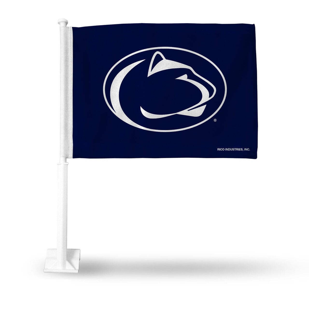Rico Industries NCAA Penn State Nittany Lions - PSU Primary Double Sided Car Flag 16 x 19.5-