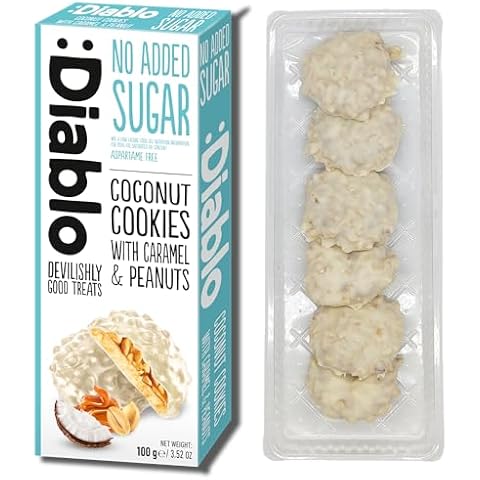 Diablo Coconut Cookies with Caramel & Peanuts Cover
