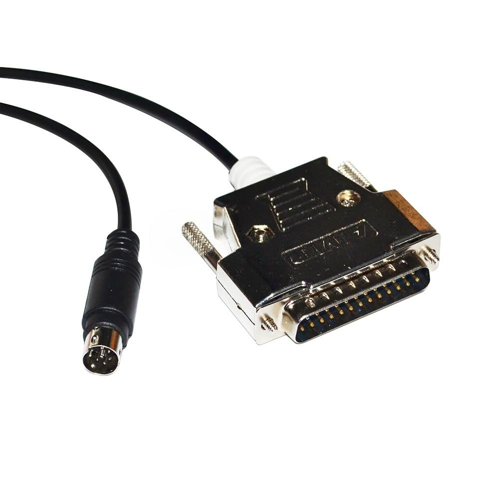 RIKYJIC DB25 to MD8 Converter Cable for PROFACE HMI to Mitsubishi FX Series Direct Connectivity Solution(1.8 Meters)