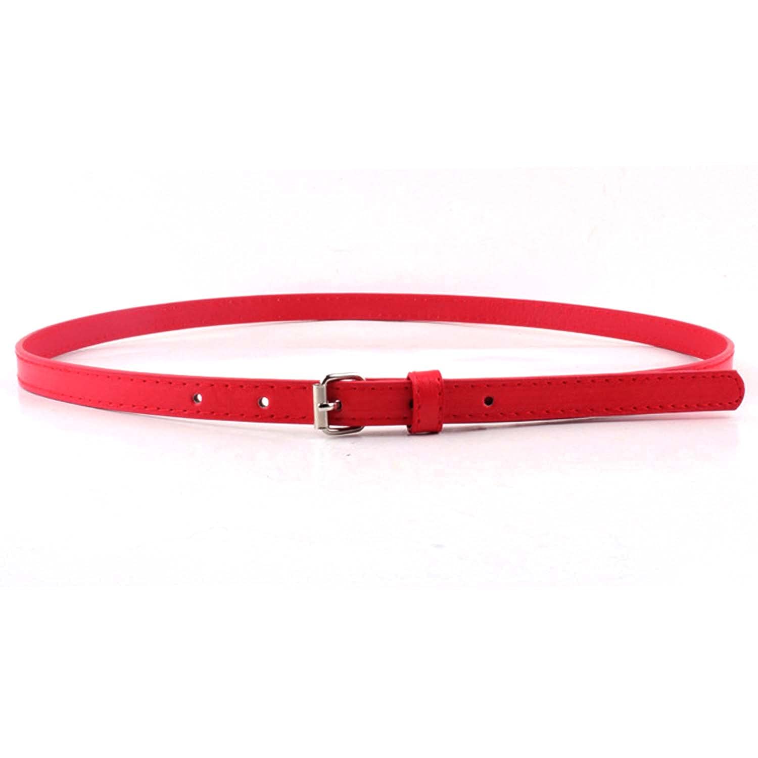 Women Red P.U Leather Belt For Casual And Formal Dresses-image-22