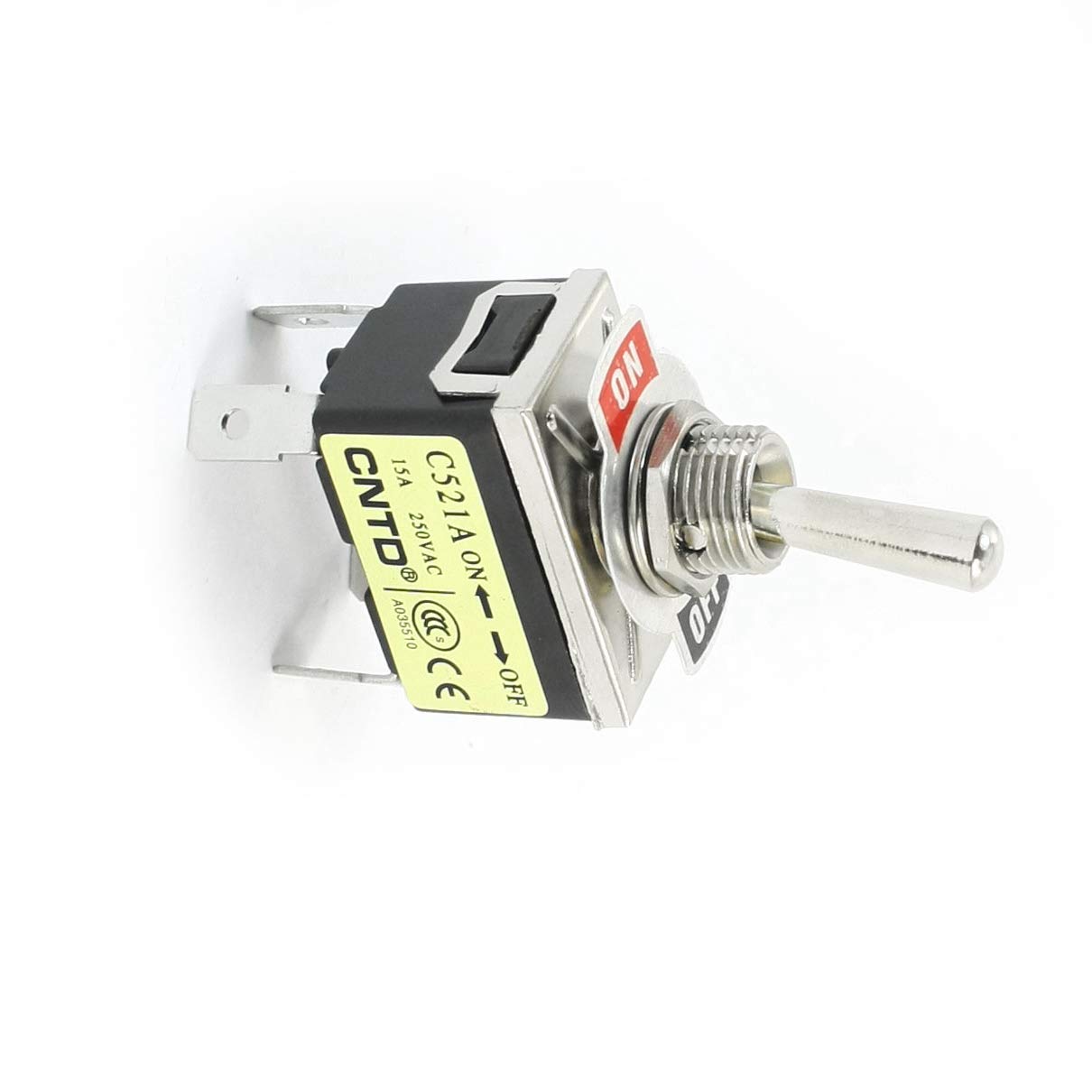 その他 a&a Amazon.co.jp: Aexit AC250V 15A DPST 2ポジション4ピン端子