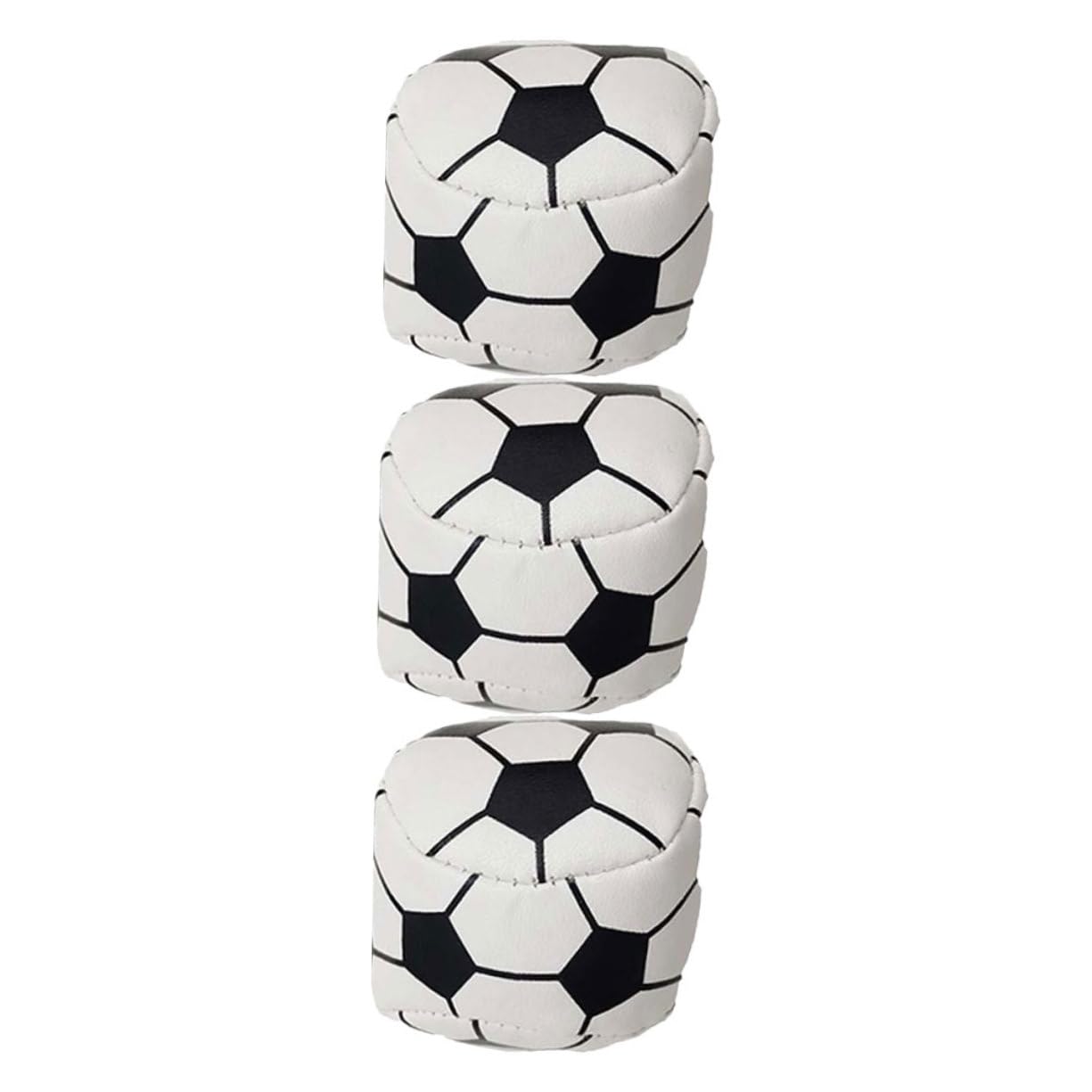 BCOATH Improve Boys and Girls' Fitness 3pcs Sandbag Toys Children's Outdoor Play Football Style Compact Portable Safe for Boys and Girls' Sports Activities