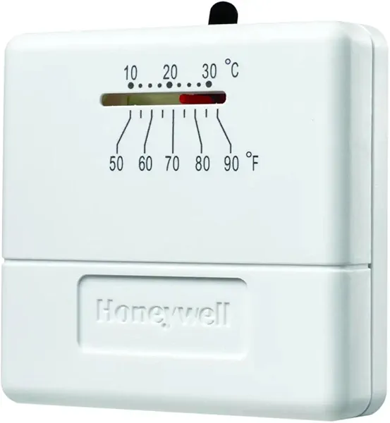 Honeywell Home CT30A1005 Standard Manual Economy Thermostat, Almond, 0.6