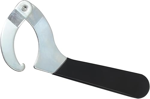 Miniatura 2 de HDBUBALUS Llave inglesa de motocicleta ajuste C llave de gancho herramienta de choque con mango de goma, 1 unidad- 2-4 3/4 pulgadas (2.008-4.764 in)