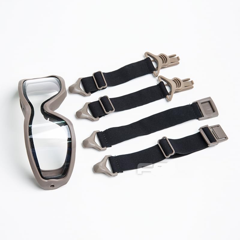 Tactical Goggle Single Double Layer Anti Fog Wind High-Intensity Lenses TB1314