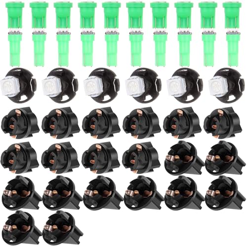 LBRST 10 x T10 6-3020-SMD Green 168 Instrument Lights 10 x T10 168 184 192 Twist Lock Socket 10 x T5 1-5050-SMD Green 74 73 2721 Instrument Lights 10 x T5 74 73 2721 Twist Lock Socket