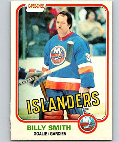 1981-82 O-Pee-Chee #207 Billy Smith NM++ New York Islanders Hockey J2M