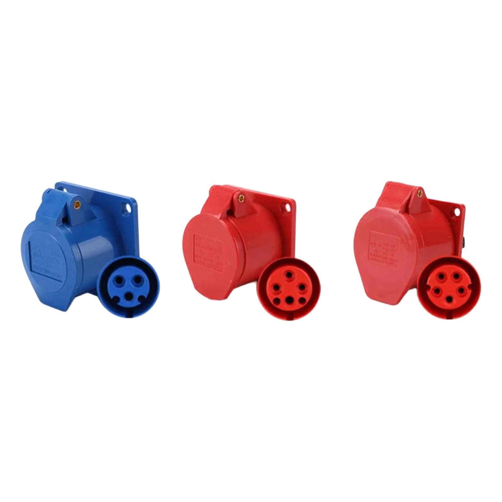 Enchufe industrial AC 220-250V con conector de pared macho hembra de 16A 5P