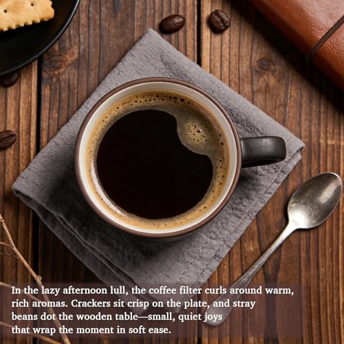 Image of 100 Count #2 Cone Coffee Filters, Unbleached Natural Paper, No Blowout & Tear-Resistant, Compostable, Fits 2-6 Cup Makers, Pour-Over & Ninja Brewers